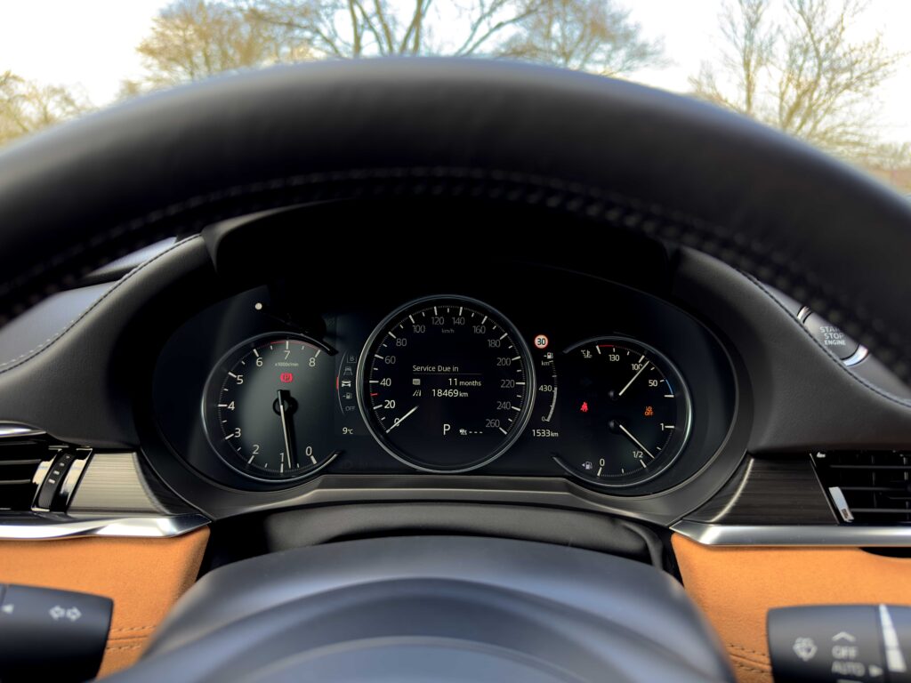 Mazda 6 GJ sedan 2023 cockpit